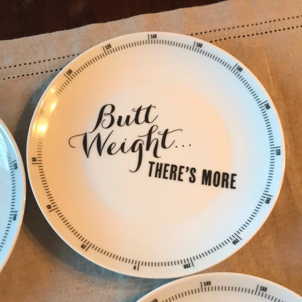 Z Gallerie Weight for Dessert Plate Set
